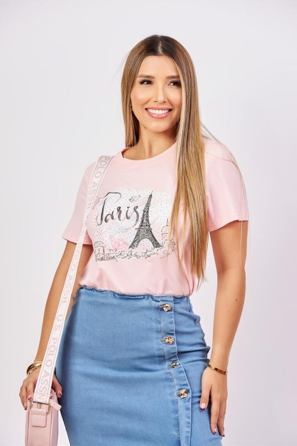 BLUSA ROSADA ESTELLA LARGE