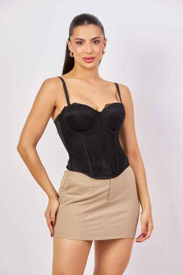 CORSET NEGRO KAYLEE MEDIUM