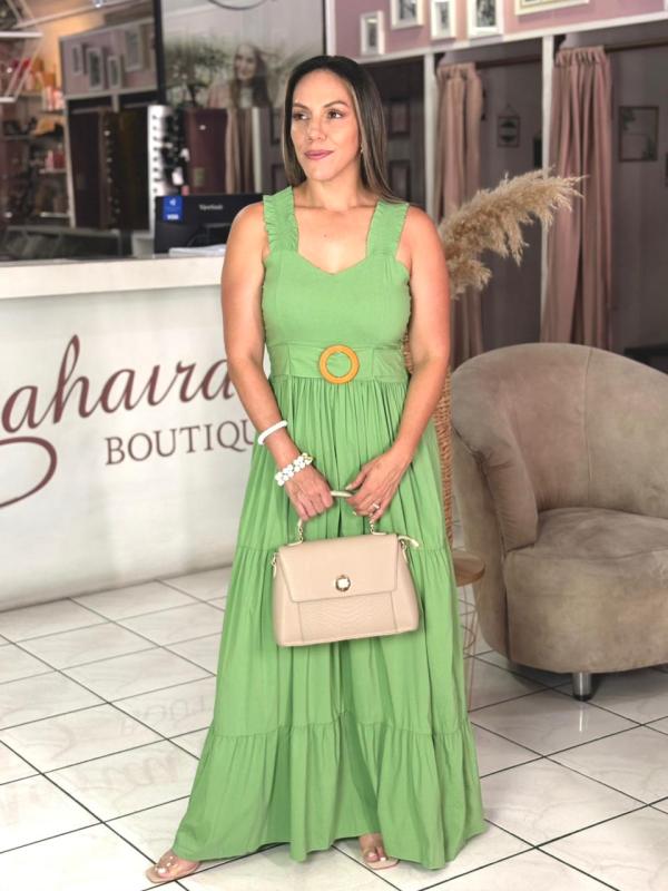 VESTIDO VERDE FASHION UNITALLA