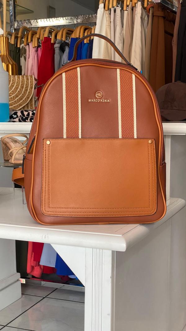 MOCHILA MARCOXENIA CAFE